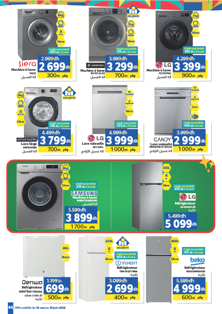 Samsung Machine à Laver 7kg WWQ72H3085NF