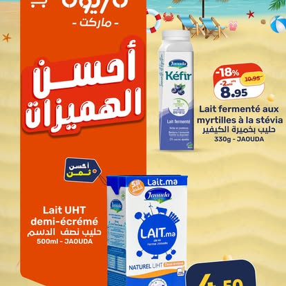 Kefir Jaouda 330g aux myrtilles