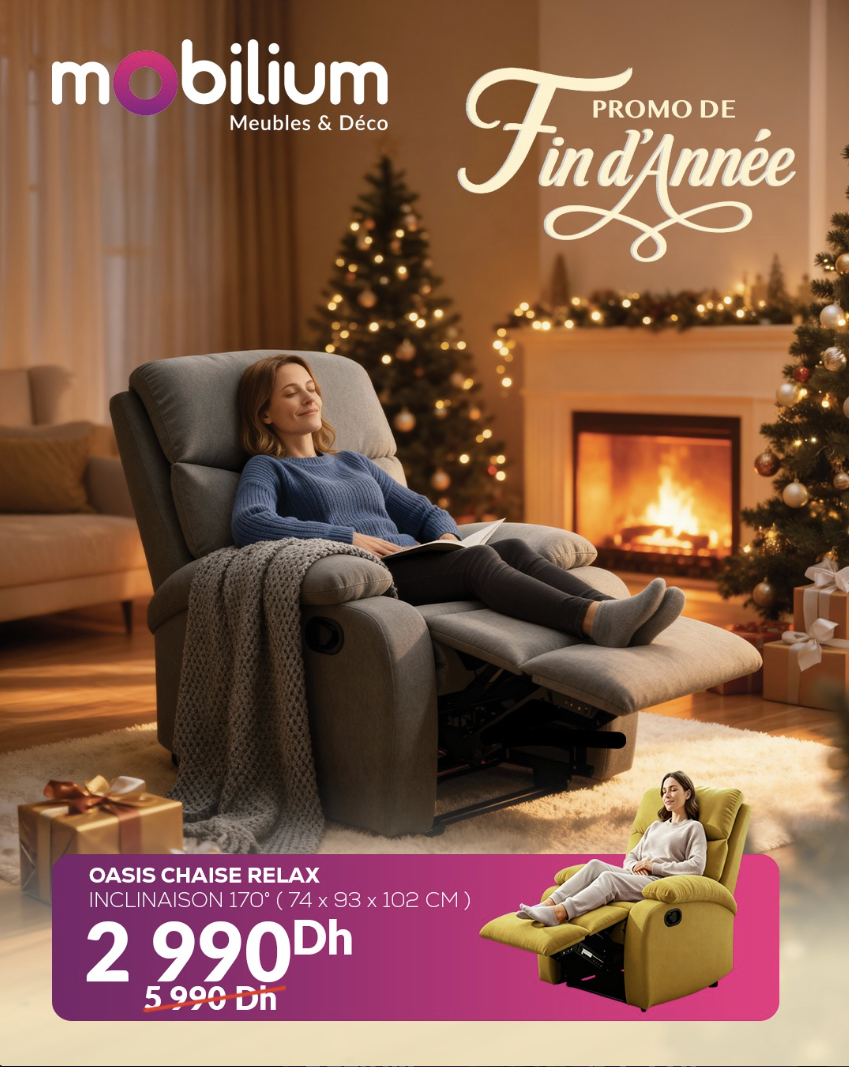 OASIS CHAISE RELAX - Fin d'Année