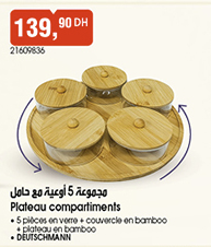 Plateau compartiments