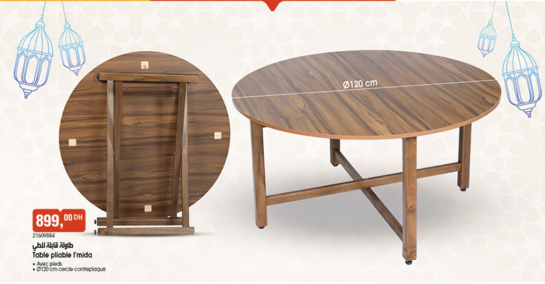 Table pliable I'mida
