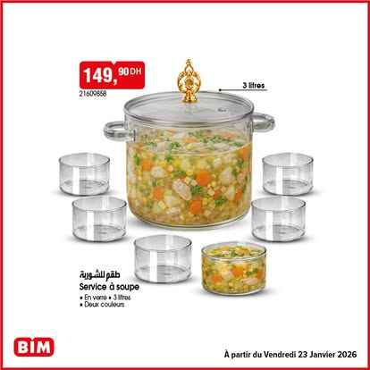 Service à soupe