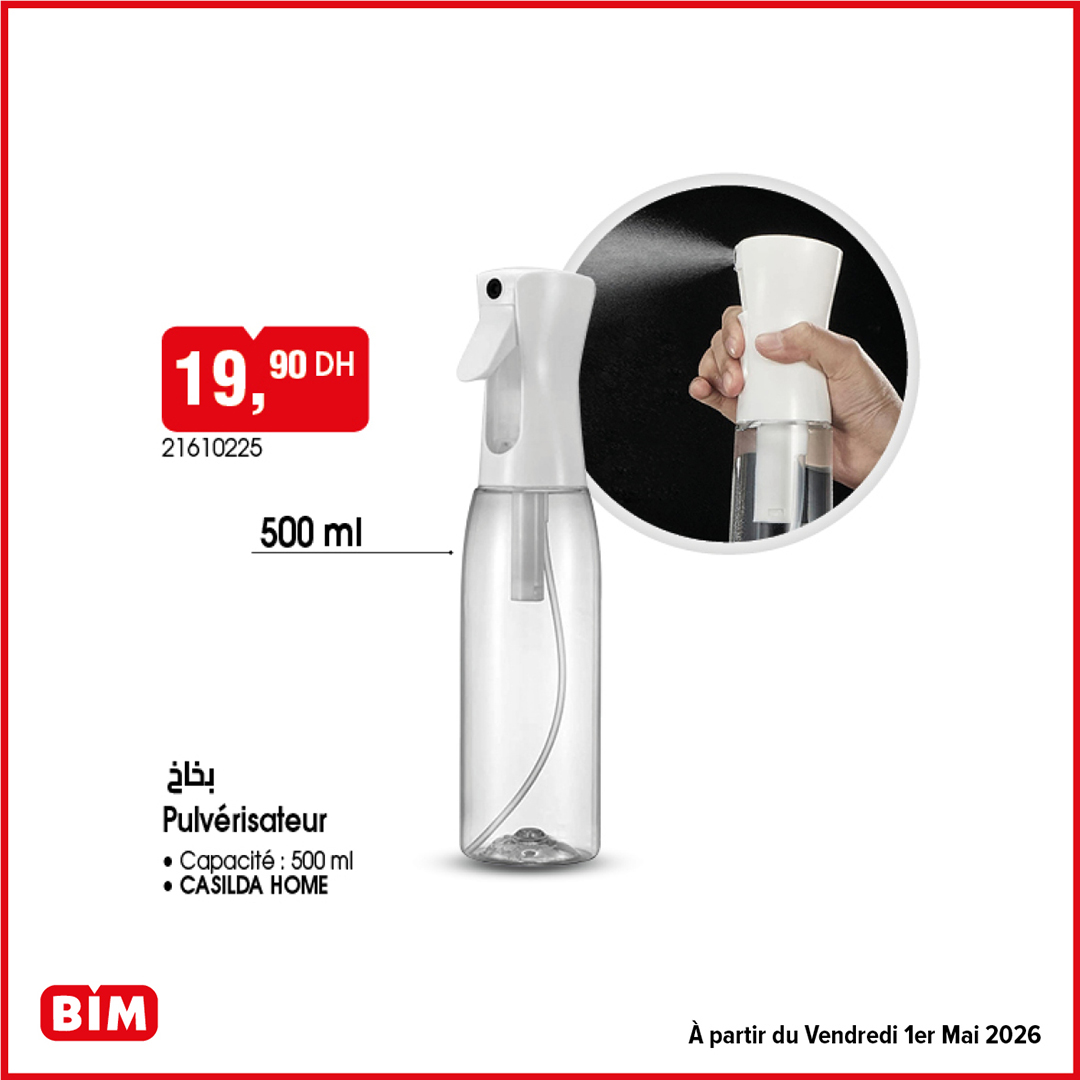 Pulvérisateur 500ml CASILDA HOME