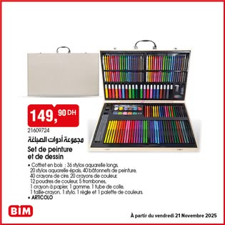 Set de peinture et de dessin